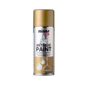 MINOS DIY METALLIC PAINT COPPER GOLD 400ml