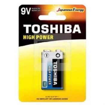 ΜΠΑΤΑΡΙΕΣ ΑΛΚΑΛ. 9V HIGHPOWER TOSHIBA 6LR61GCP BP-1 BLISTER