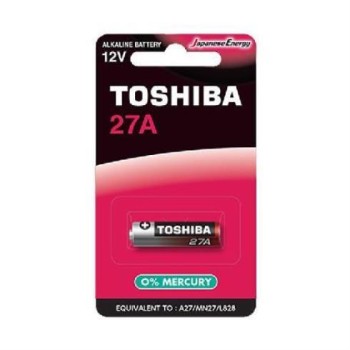 ΜΠΑΤΑΡΙΕΣ ΑΛΚΑΛ. 12V TOSHIBA 27A BP-5C BLISTER(5ΤΕΜ.)