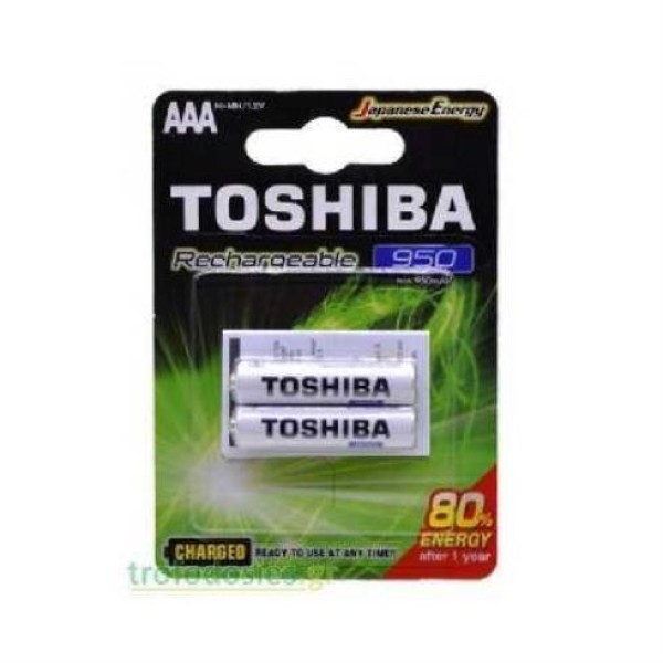 ΜΠΑΤΑΡΙΕΣ ΕΠΑΝΦ/ΜΕΝΕΣ NIMH AAA 950mAh TOSHIBA TNH-03GAE 2BP BLISTER(2ΤΕΜ.) ΜΠΑΤΑΡΙΕΣ ΕΠΑΝΦ/ΜΕΝΕΣ NIMH AAA 950mAh TOSHIBA TNH-03GAE 2BP BLISTER(2ΤΕΜ.)