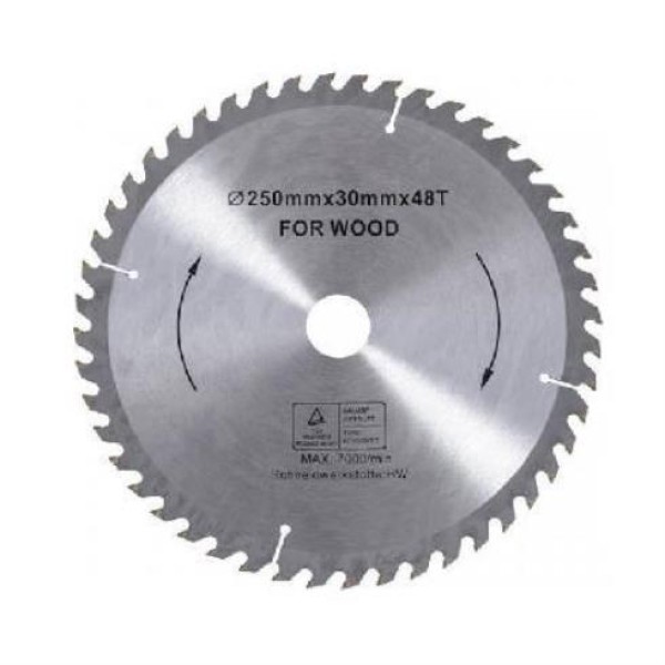 ΔΙΑΜΑΝΤΟΔΙΣΚΟΙ ΞΥΛΟΥ 250*1,6*30ΜΜ 48Δ KRAUSMANN ACCESSORIES AC14050