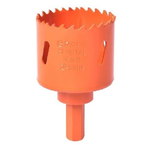 ΠΟΤΗΡΟΤΡΥΠΑΝΑ BI-METAL TACTIX ΜΕ ΑΞΟΝΑΚΙ Νο 51mm 440224 ΠΟΤΗΡΟΤΡΥΠΑΝΑ BI-METAL TACTIX ΜΕ ΑΞΟΝΑΚΙ Νο 51mm 440224