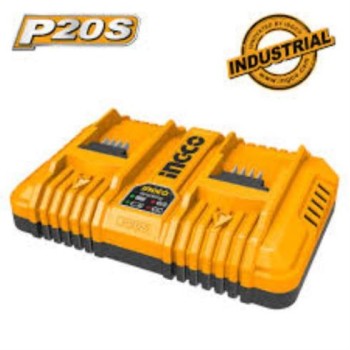 ΔΙΠΛΟΣ ΤΑΧΥΦΟΡΤΙΣΤΗΣ ΜΠΑΤΑΡΙΩΝ 20V 4A Li-ion IN