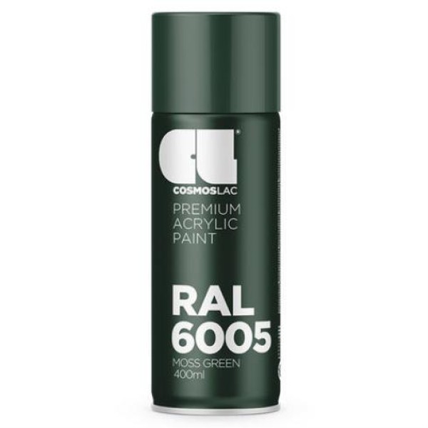 SPRAY COSMOS RAL 6005 MOSS GREEN N314 400ml