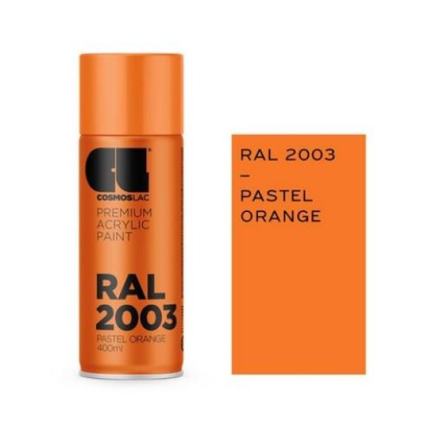 SPRAY COSMOS RAL 2003 PASTEL ORANGE N329 400ml