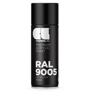 SPRAY COSMOS RAL 9005 GLOSS BLACK N303 400ml