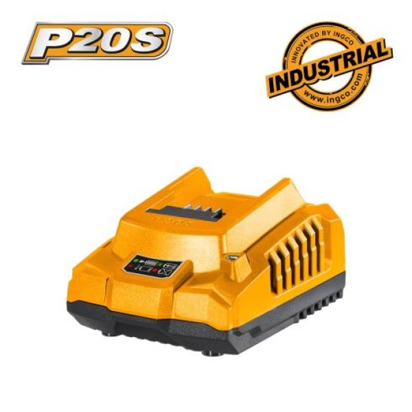 ΦΟΡΤΙΣΤΗΣ ΜΠΑΤΑΡΙΩΝ 20V 2A Li-ion INGCO