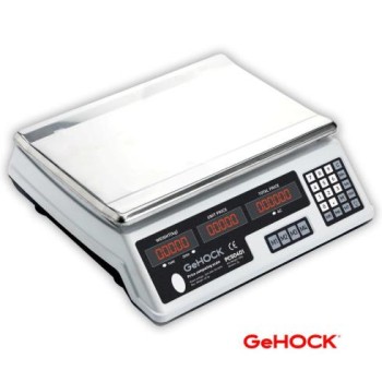 ΖΥΓΑΡΙΑ 40kg ΠΑΓΚΟΥ ΗΛΕΚΤΡΟΝΙΚΗ GeHOCK (ΛΕΥΚΗ)