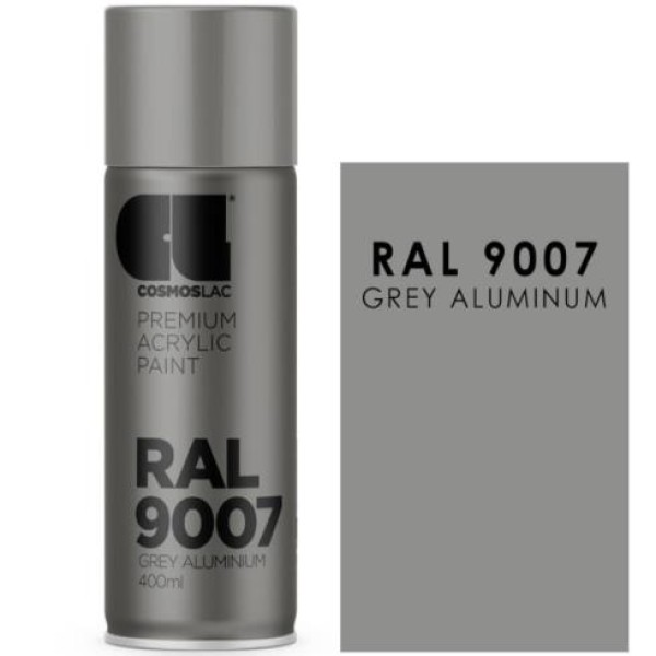 SPRAY COSMOS RAL 9007 GREY ALUMINIUM N427