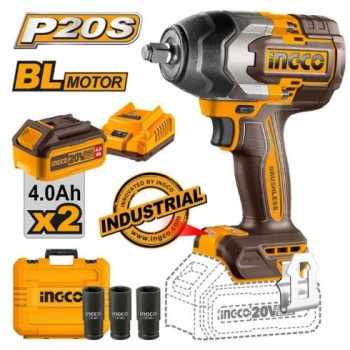 ΜΠΟΥΛΟΝΟΚΛΕΙΔΟ 850Nm 20V + 2* 4.0Ah Li-Ion