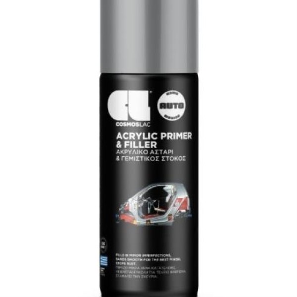 SPRAY N342 ACRYLIC PRIMER- FILLER GREY 400ml