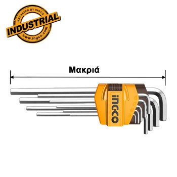 ΚΛΕΙΔΙΑ ΑΛΛΕΝ ΣΕΤ 9 ΤΕΜ ΜΑΚΡΙΑ INDUSTRIAL