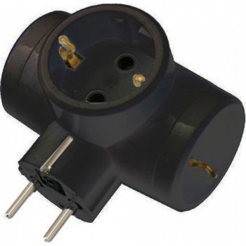 ΑΝΤΑΠΤΟΡ ΣΤΑΥΡΟ ΜΑΥΡΟ 50015