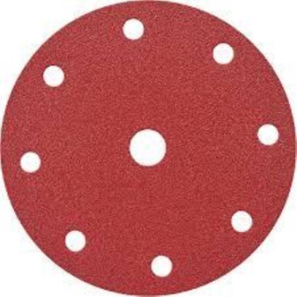 ΚΟΚΚΙΝΟ VELCRO Φ150 9 TP P80 ΚΟΚΚΙΝΟ VELCRO Φ150 9 TP P80