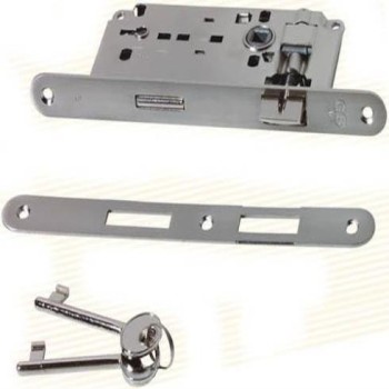 ΚΛΕΙΔΑΡΙΑ ΚΑΜΑΡΟΠΟΡΤΑΣ GB 90Κ ΝΙΚΕΛ ΟΒΑΛ