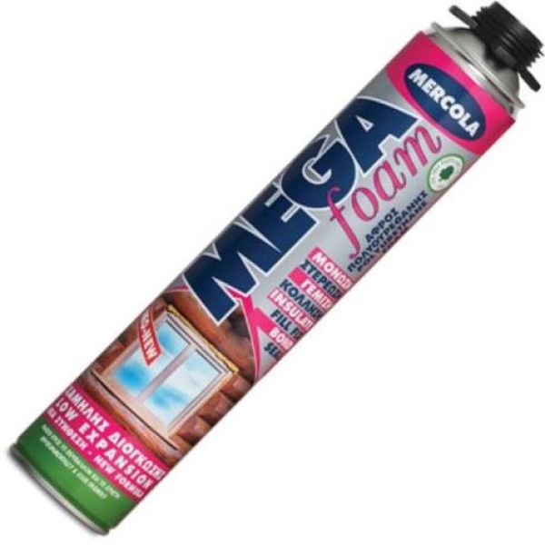 ΑΦΡΟΣ ΠΟΛΥΟΥΡΕΘΑΝΗΣ  ΠΙΣΤΟΛΙΟΥ MEGAFOAM  750ml