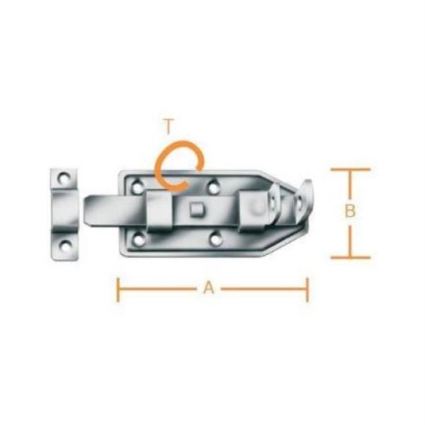 ΣΥΡΤΗΣ ΛΟΥΚΕΤΟΥ ΠΟΡΤΑΣ 100Χ50ΜΜ, ΓΛΒ