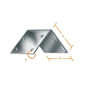 ΓΩΝΙΑ 40Χ40ΜΜ,ΛΕΥ