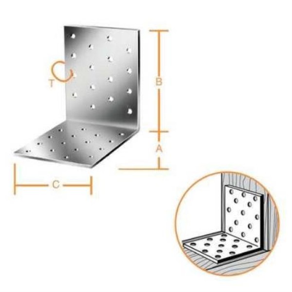 ΓΩΝΙΑ   60Χ60Χ40ΜΜ, ΓΛΒ