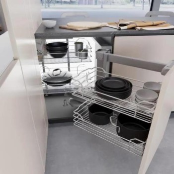 MAGIC CORNER 45 ΠΛΗΡΗ ΕΚΤΑΣΗ ΜΕ ΦΡΕΝΟ (ΑΜΦΙΔΕΞΙΟ)