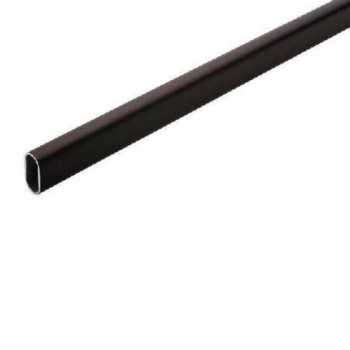 ΣΩΛΗΝΑ ΟΒΑΛ ΜΑΥΡΗ 30*15*2900ΜΜ