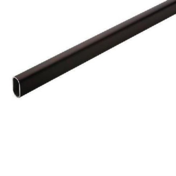 ΣΩΛΗΝΑ ΟΒΑΛ ΜΑΥΡΗ 30*15*2900ΜΜ