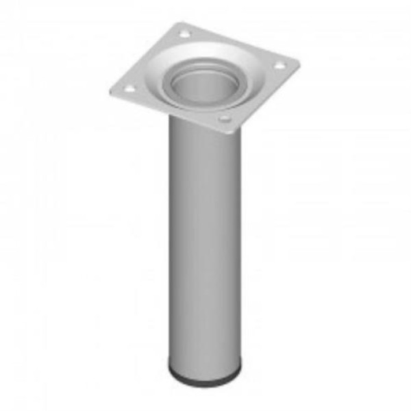 ΠΟΔΙ ΑΛΟΥΜΙΝΙΟΥ Φ32 Υ:10CM ΒΑΜΜΕΝΟ ΛΕΥΚΟ