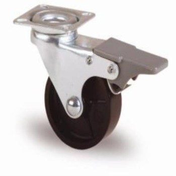 ΡΟΔΑ Φ50Χ22ΜΜ ΠΕΡΙΣΤΡΕΦΟΜΕΝΗ+ ΦΡΕΝΟ NYLON ALN MFTNP